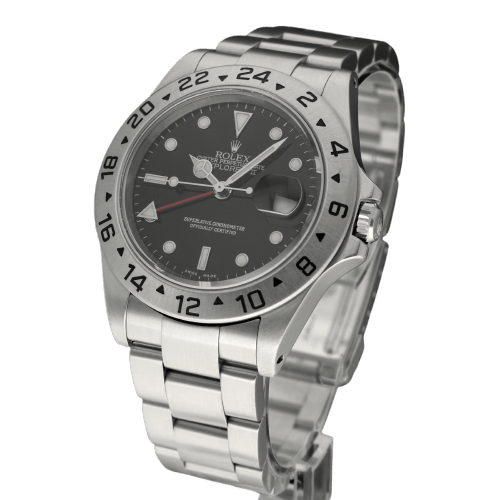 Montre Rolex Explorer II 16570 - Montre automatique 40 mm en acier (2001) 58 Facettes ROL/EXP/046
