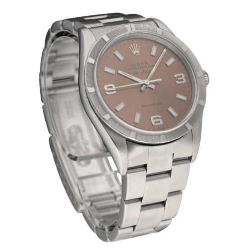 Montre Rolex Air King Precision 14010 - Montre automatique en acier 34 mm, 2000 58 Facettes ROL/AIK/195