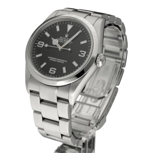 Montre Rolex Explorer - Montre automatique réf. 114270 en acier, 36 mm (2001) 58 Facettes ROL/EXP/044