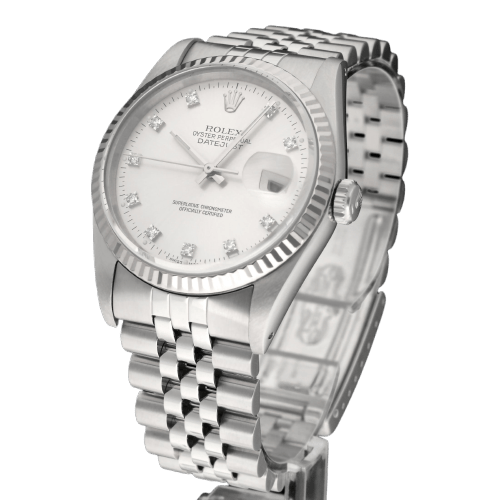 Montre Rolex Datejust - Montre automatique réf. 16234G 36 mm (1989) 58 Facettes ROL/DJ1/1206