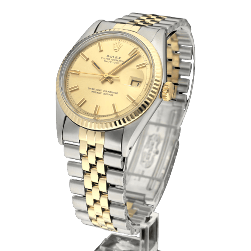 Montre Rolex Datejust 1601 - Montre 36 mm en or et acier (1973) 58 Facettes ROL/DJ1/1236