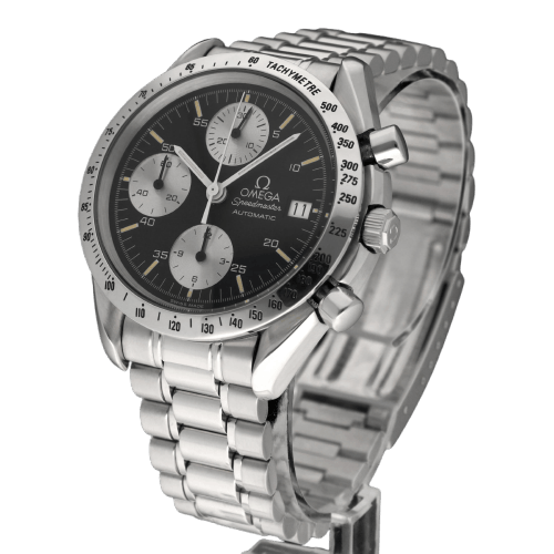 Montre Omega Speedmaster Date - Montre automatique acier 39 mm, réf. 3511.50.00 58 Facettes OMG/SPE/515