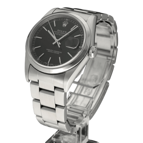 Montre Rolex Datejust 16200 - Montre 36 mm en acier (2003) avec boîte et papiers 58 Facettes ROL/DJ1/1230