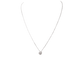 Collier Collier solitaire en or blanc 18 ct et diamant 0,77 ct 58 Facettes 31186