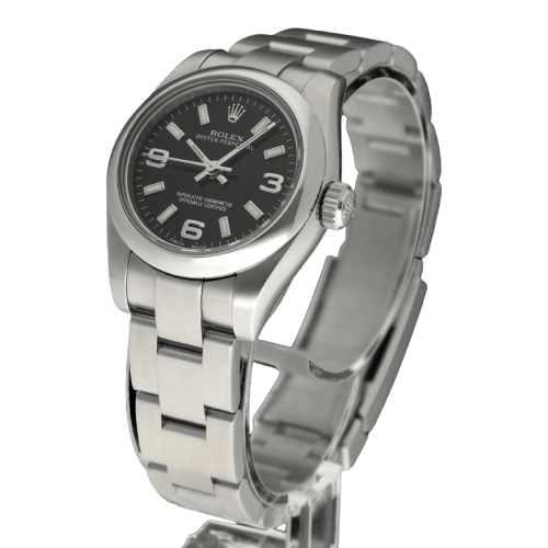 Montre Rolex Oyster Perpetual 26 - Montre femme acier 176200 (2011) 58 Facettes ROL/OOP/170