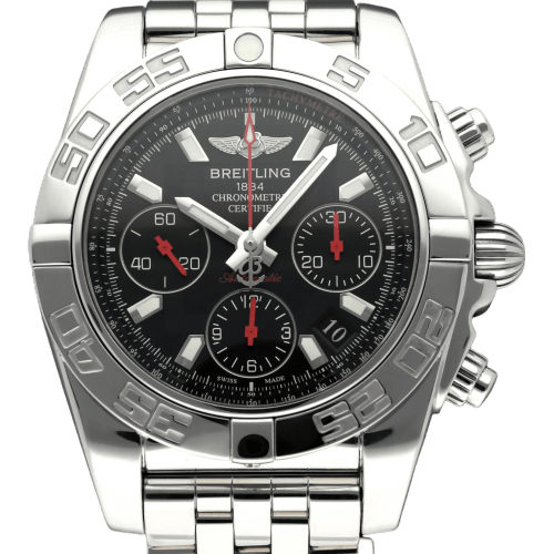 Montre Breitling Chronomat AB0141 - Montre automatique 41 mm en acier (2014) 58 Facettes BTL/CHM/185