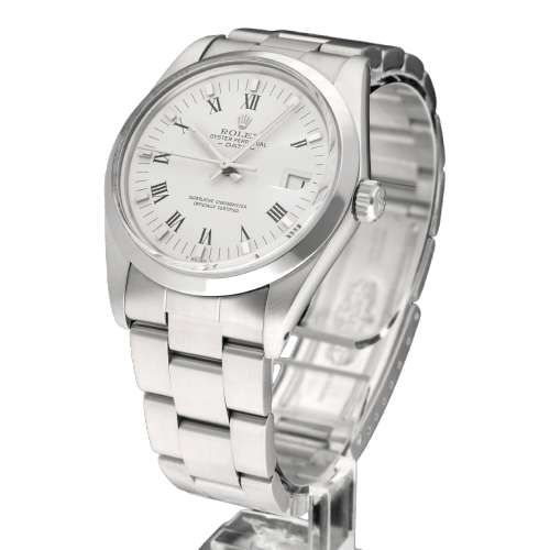 Montre Rolex Oyster Perpetual Date 15000 - Montre automatique acier 34 mm (1985) 58 Facettes ROL/OPD/275