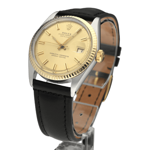 Montre Rolex Datejust 1601 - Montre automatique 36 mm or/acier (1973) 58 Facettes ROL/DJ1/1302