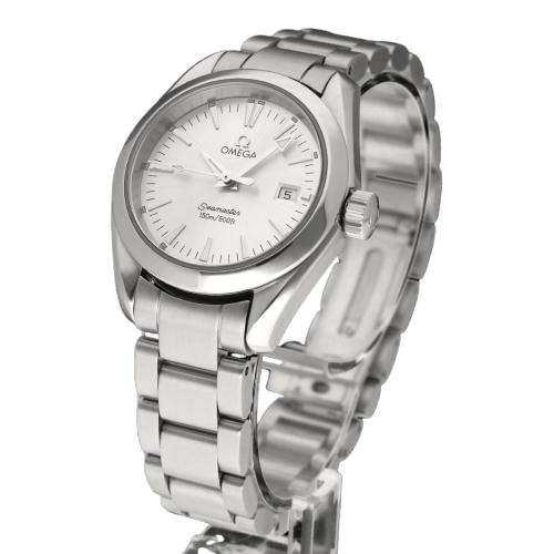 Montre Omega Seamaster Aqua Terra - Montre dame quartz en acier 29 mm 58 Facettes OMG/SEA/271