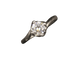 Bague 47 Bague solitaire en platine et diamant 0,50 ct 58 Facettes 11035