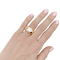 Bague 51 Bague jonc en or jaune et or blanc 750 avec diamant 2,02 ct 58 Facettes 34373