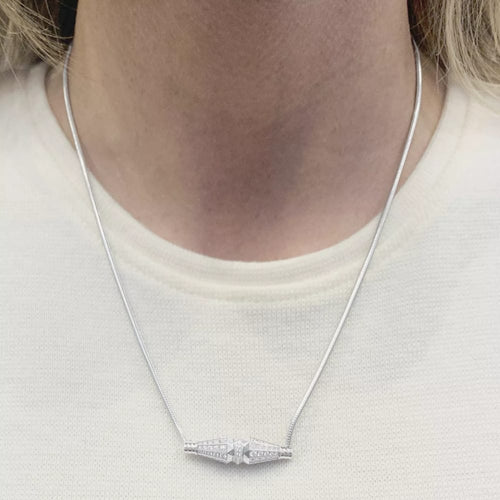 Bracelet Boucheron Jack de Boucheron - Bracelet multi-porté en or blanc et diamants 58 Facettes 34463