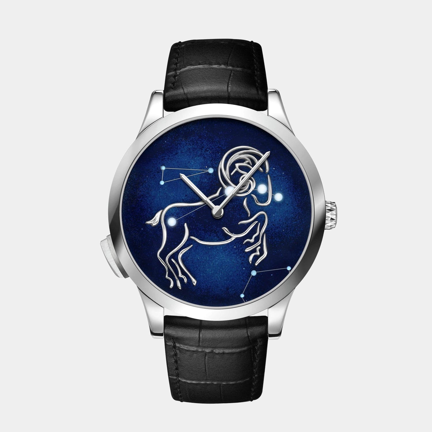 Montre Zodiaque Or blanc  