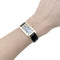 Montre Cartier Tank Américaine - Montre petit modèle en or jaune sur cuir 58 Facettes 35072