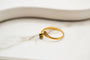 Bague 55 Bague décor ailé en or jaune 18k et saphir 58 Facettes 3804