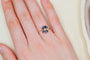Bague 50 Bague en or jaune 14 carats saphirs taille trapèze et diamants 58 Facettes 3859