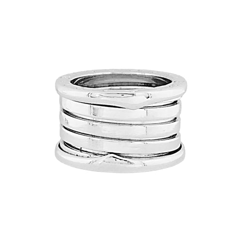 Bague 51 Bulgari B.Zero1 - Bague bandeau en or blanc 58 Facettes 34940