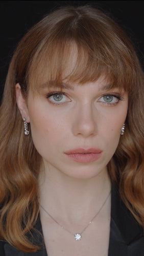 Boucles d'oreilles Boucles d'oreilles Art déco en or blanc 18kt et diamants 58 Facettes