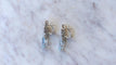 Boucles d'oreilles Boucles d’oreilles goutte en or blanc 18k, aigues-marines et diamants 58 Facettes