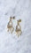 Boucles d'oreilles Boucles d'oreilles pendantes à franges en or jaune 18k et perles 58 Facettes