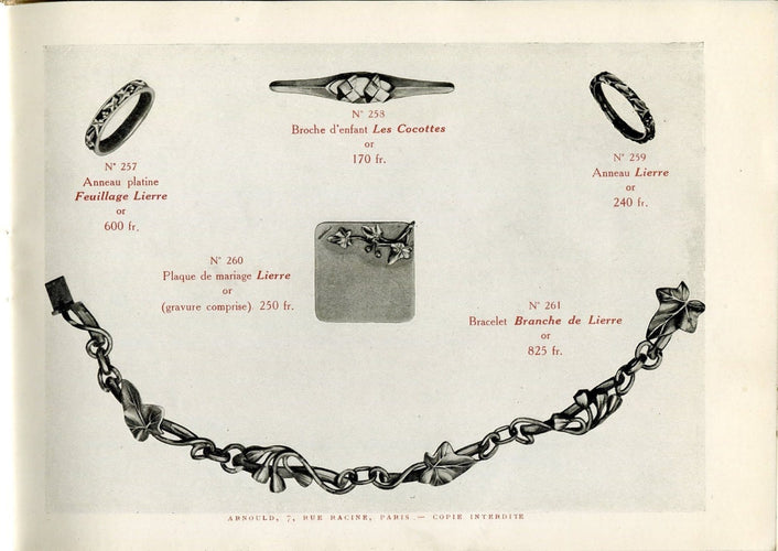 Bracelet Bracelet Art nouveau articulé en or jaune 18kt à maillons ajourés 58 Facettes