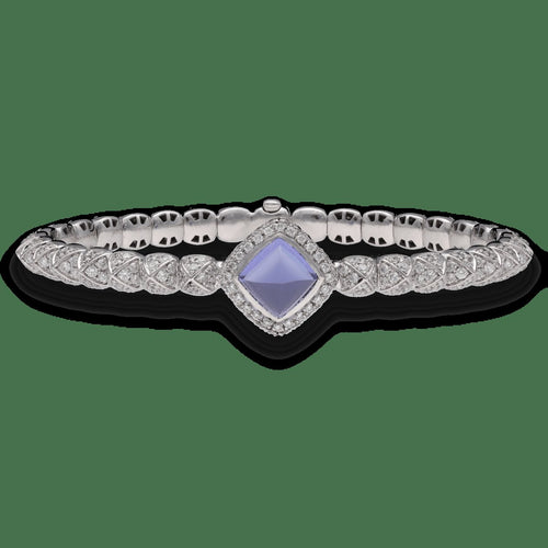 Bracelet Fred Pain de Sucre - Bracelet en or gris 18K, tanzanite et diamants 58 Facettes FB08115