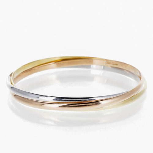 Bracelet 17 Cartier Trinity - Bracelet trois ors en or 18 K 58 Facettes 2.18802