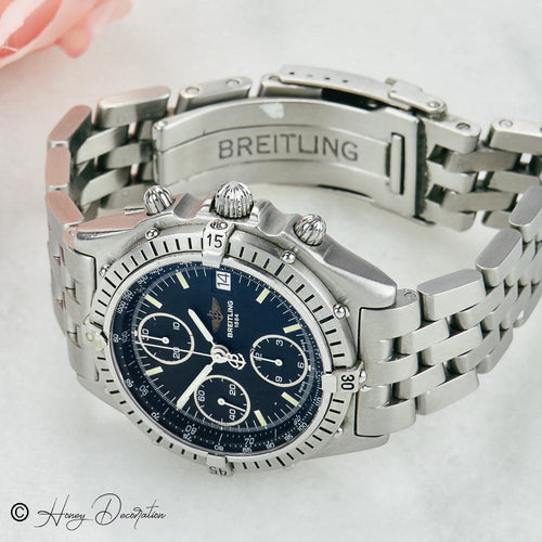 Montre Breitling Chronomat - Montre automatique homme en acier 58 Facettes 2539