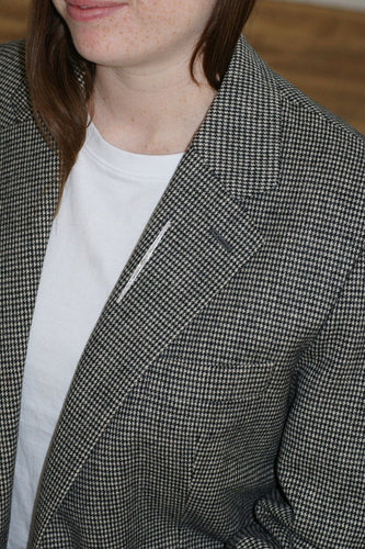 Broche Broche barrette Art Déco en or blanc 18k et diamants 58 Facettes