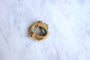 Broche Broche - Camée en turquoise en or jaune 18kt, fin XIXe siècle 58 Facettes
