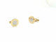 Boutons de manchette Bulgari - Boutons de manchette en or jaune 18 ct et acier 15 mm 58 Facettes 6454