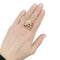 Bague 57 Chaumet Hortensia Aube de Rosée - Bague en or rose, diamants et opales roses 58 Facettes 35207