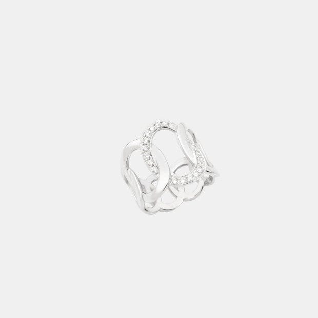 Bague Brera Or blanc Diamant 0.3ct