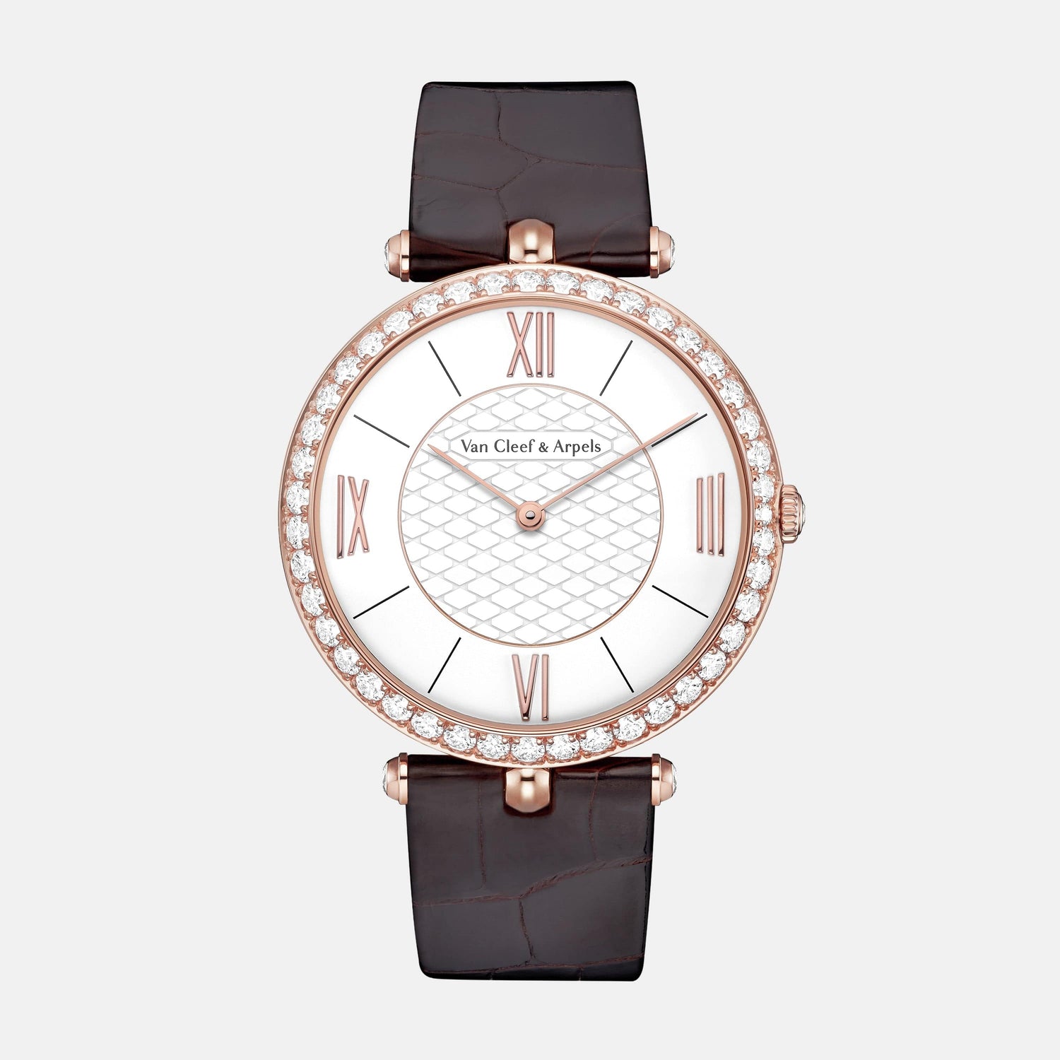 Montre Pierre Arpels Or rose Diamant 2.77ct
