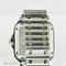 Montre Cartier Santos - Montre unisexe en or jaune 18K, acier et diamants 58 Facettes 2504