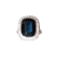 Bague 53 Bague Art Déco Saphir Diamants Platine 58 Facettes 565