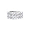 Bague 50 Boucheron - Bague bandeau en or blanc et diamants 58 Facettes 35291