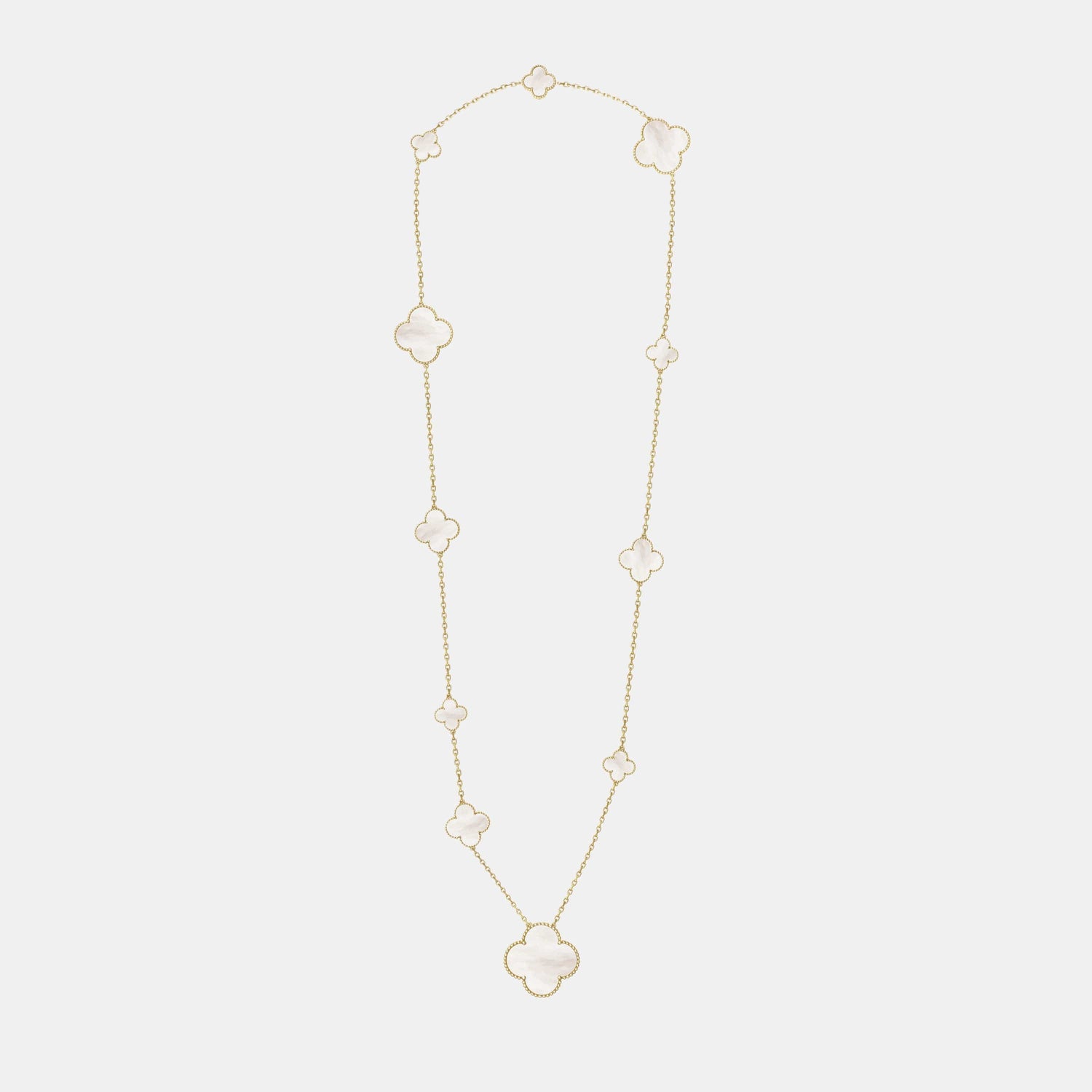 Collier Magic Alhambra Or jaune Perle 