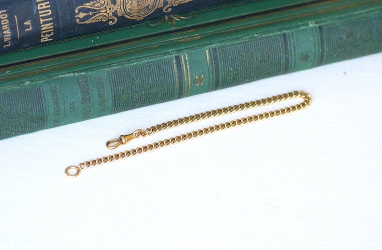 Montre Chaîne de montre - Bracelet gourmette en or jaune 18kt 58 Facettes