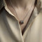 Collier Chaîne Pendentif Bulgari B Zero – Or Gris 18k – Longueur 42 cm 58 Facettes FB11042