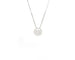 Collier Collier point de lumière - Diamant 0,20 ct en or blanc 18 carats 58 Facettes 13448