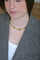 Collier Collier draperie en or jaune 18k et saphirs cabochons 58 Facettes
