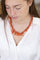Collier Collier branches de corail naturel en or rose 18k 58 Facettes
