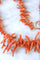 Collier Collier branches de corail naturel en or rose 18k 58 Facettes