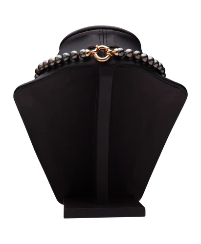 Collier Black Pearl - Collier de perles de Tahiti en or jaune 18K 58 Facettes BO220017/LEBLACKPEARL