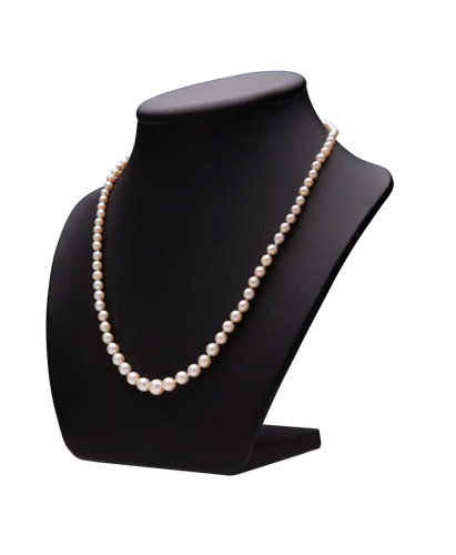 Collier Trésors d'Océan - Collier de perles blanches AA en or blanc 18K 58 Facettes BO210569/TRESORSDOCEAN