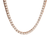 CARTIER - "Essential Lines" - Yellow Gold and Diamond Rivière Necklace 58 Facettes