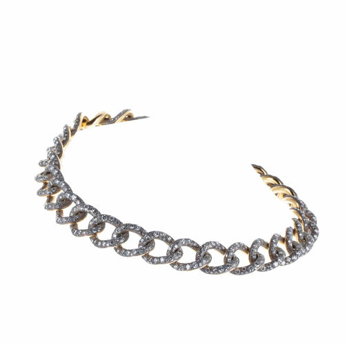 Collier Pomellato Catene - Collier chaîne en or rose 18 K et diamants 58 Facettes 2.18449