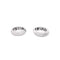 Boucles d'oreilles Boucles d’oreilles créoles en or blanc 750 pavées de diamants 58 Facettes 34514