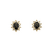 Earrings Stud Earrings Marguerite Sapphires Diamonds 58 Facettes 230436